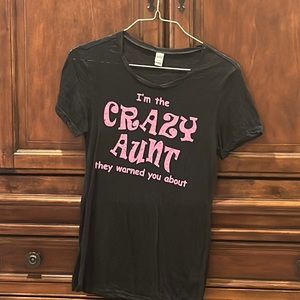 Crazy aunt!